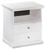 Ashley Furniture B139-91 Bostwick Shoals - One Drawer Night Stand - White