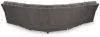 Ashley Furniture 61003S7 Ashley Furniture 61003S7 Next-Gen Durapella - 6-Piece Power Reclining Sectional - Slate