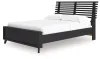 Ashley Furniture B1013B23 Danziar - Full Slat Panel Bed - Black