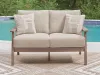 Ashley Furniture PCP422-835 Grover Beach - Loveseat With Cushion - Driftwood
