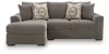 Ashley Furniture PC86205S4 Larson Levee - 2-Piece Sectional Sofa With LAF Corner Chaise - Espresso
