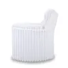 New Classic U5482-18-WHT New Classic U5482-18-WHT Embrace - Swivel Accent Chair - Cream
