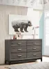 CoasterEveryday 212423 Watson - 6-Drawer Dresser - Gray Oak