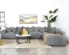 CoasterElevations 551594-SET Jennifer - 6 Piece Upholstered Modular Sectional - Gray