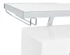 Coaster Fine Furniture 182355 Araceli - Freestanding LED Home Bar Cabinet - White High Gloss