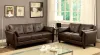 Furniture of America CM6717BR-CH-PK Pierre - Chair - Brown