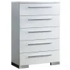 Furniture of America CM7201C Clementine - Chest - Glossy White