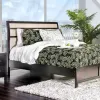 Furniture of America CM7580EX-CK-BED Berenice - California King Bed - Espresso / Beige