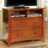Furniture of America CM7905OAK-TV Omnus - Media Chest - Oak