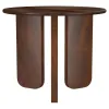 Coaster Fine Furniture 721998-S3 Dale - 3 Piece Solid Wood Coffee And End Table Set - Brown