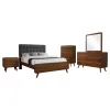 Coaster Fine Furniture 205131F-S5 Robyn - 5 Piece Full Bedroom Set - Dark Walnut