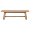 Coaster Fine Furniture 108543 Middleton - Wood Backless Dining Bench Natural - Brown