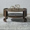 Liberty Furniture 369-OT1011 Warren Park - Round Cocktail Table - Coffee Brown