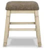 Ashley Furniture D647-024 Bolanburg - Upholstered Stool (Set of 2) - Beige