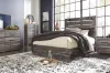 Ashley Furniture B211/31/36/57/54/96 Ashley Furniture B211/31/36/57/54/96 Drystan - 5 Pc. - Dresser, Mirror, Queen Panel Bed - Brown / Beige