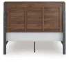 Ashley Furniture PCB386B2 Ashley Furniture PCB386B2 Fortlorn - Queen Panel Bed - Walnut Brown