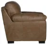 Jackson Furniture Industries 445301-1227/49-3027/49 Jackson Furniture Industries 445301-1227/49-3027/49 Grant - Faux Leather Chair & 1/2 - Silt