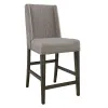 Liberty Furniture 152-CD-O7GTS Liberty Furniture 152-CD-O7GTS Double Bridge - 7 Piece Gathering Table Set (Upholstered Counter Chairs) - Dark Chestnut