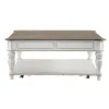 Liberty Furniture 244-OT1014 Magnolia Manor - Oversized Square Cocktail Table - Antique White