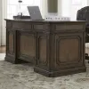 Liberty Furniture 487-HOJ-JED Amelia - Jr Executive Desk - Antique Toffee