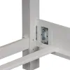 Liberty Furniture 520-BR-CPB Abbey Park - California King Panel Bed - Antique White