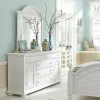 Liberty Furniture 607-BR51 Summer House - Mirror - Oyster White