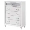 CoasterEveryday 205895 Barzini - 5-Drawer Bedroom Chest - White