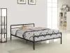 CoasterEssence 300279F Fisher - Metal Full Open Frame Bed - Gunmetal