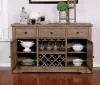 Furniture of America CM3014SV Julia - Server - Light Oak