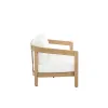 New Classic G5511-22-WHT Wesley - Patio Loveseat With Cushions - White