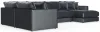 Jackson Furniture Industries 2245/36/31/59/76-23 Jackson Furniture Industries 2245/36/31/59/76-23 Remington - 5 Piece Modular Sectional (RSF Chaise) - Slate