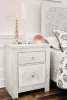 Ashley Furniture B181-92 Paxberry - Two Drawer Night Stand - Whitewash