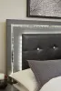 Ashley Furniture B214-57 Lodanna - Queen UPH Panel Headboard - Gray