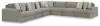 Ashley Furniture 58103S8 Ashley Furniture 58103S8 Avaliyah - 7-Piece Sectional - Ash