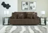 Ashley Furniture 92705S9 Ashley Furniture 92705S9 Top Tier - 2-Piece Reclining Sectional Loveseat - Chocolate