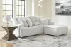 Ashley Furniture 92706S4 Ashley Furniture 92706S4 Top Tier - 3-Piece Reclining Sectional Sofa With Raf Chaise - Alloy