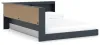 Ashley Furniture EB1528B4 Ashley Furniture EB1528B4 Simmenfort - Full Bookcase Storage Bed - Navy Blue