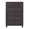 Liberty Furniture 423-BR40 Cottage View - 5 Drawer Chest - Dark Gray