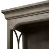 Liberty Furniture 412-HO131 Simply Elegant - Credenza Hutch - Heathered Taupe
