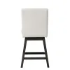 New Classic D4125-28-WHT New Classic D4125-28-WHT High Line - Swivel Counter Chair (Set of 2) - White