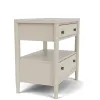 Riverside Furniture 37568 Laguna - 2 Drawer Nightstand - Beige