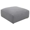 CoasterElevations 551596 Jennifer - Square Upholstered Ottoman - Gray