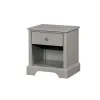 Furniture of America CM7158GY-N-VN Diane - Nightstand - Gray