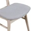 New Classic D1651W-20 New Classic D1651W-20 Oscar - Wood Back Chair (Set of 2) - White Ash
