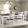 Intercon KA-TA-4278B-GWH-C Intercon KA-TA-4278B-GWH-C Kona - Dining Table - Gray / White