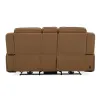 Liberty Furniture 7018BU-23P Callihan - Loveseat With Console P3 & ZW - York Butternut