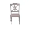 Liberty Furniture 407-C9001S Liberty Furniture 407-C9001S Summer House - Slat Back Side Chair - Dove Gray