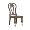 Liberty Furniture 244N-C2500S Liberty Furniture 244N-C2500S Magnolia Manor - Splat Back Side Chair - Weathered Bisque