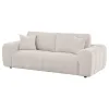 Coaster Fine Furniture 504955 Burnett - Chenille Upholstered Wide Arm Sofa - Ivory