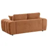 Coaster Fine Furniture 504952 Burnett - Chenille Upholstered Wide Arm Loveseat - Burnt Orange